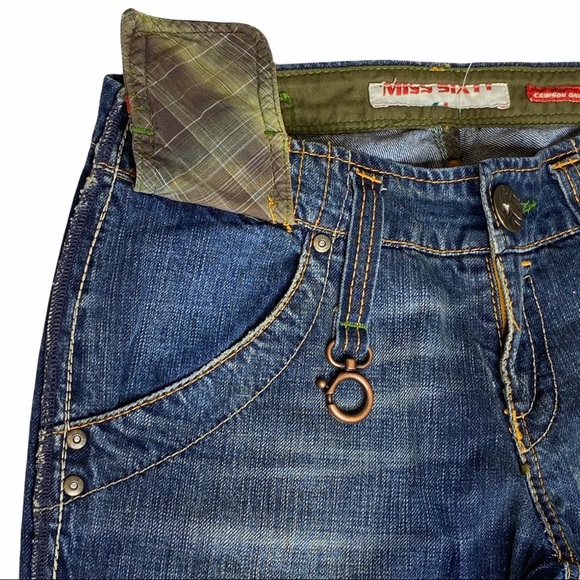 new Miss Sixty ❦ Step Hem ❦ Crimson One Jeans ❦ - Picture 13 of 16